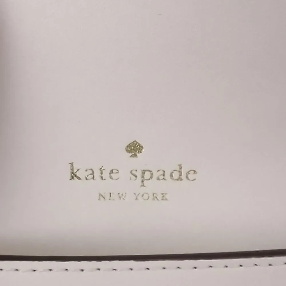 NWT Kate Spade Cream/Gold Wallet